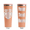 Love You Mom Peach RTIC Everyday Tumbler - 28 oz. - Front and Back