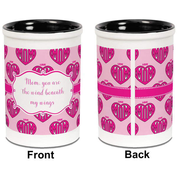 Love You Mom Pencil Holder - Black - approval
