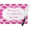 Love You Mom Personalized Glass Cutting Board