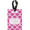 Love You Mom Plastic Luggage Tag - Rectangular