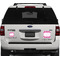 Love You Mom Personalized Square Car Magnets on Ford Explorer