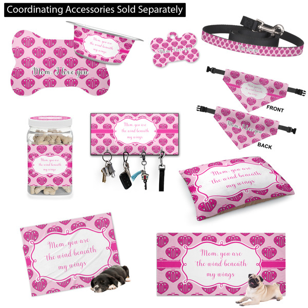 Love You Mom Customized Pet Accessories