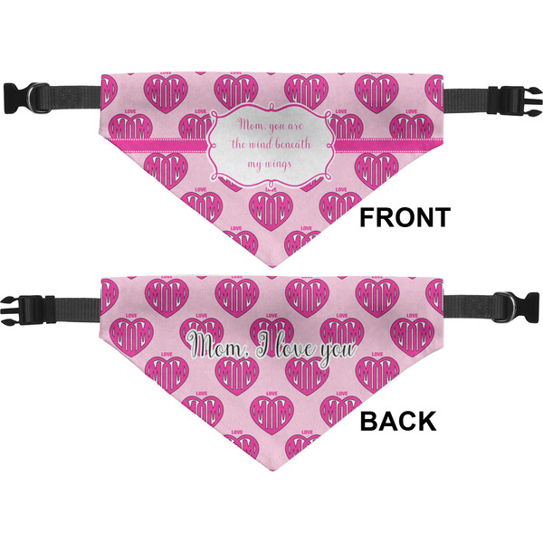 Love You Mom Pet Bandana Approval