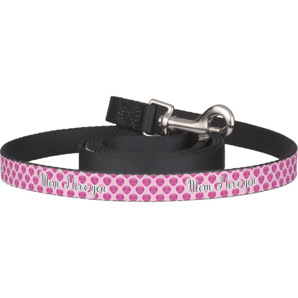 Custom Love You Mom Dog Leash