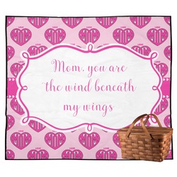 Love You Mom Outdoor Picnic Blanket