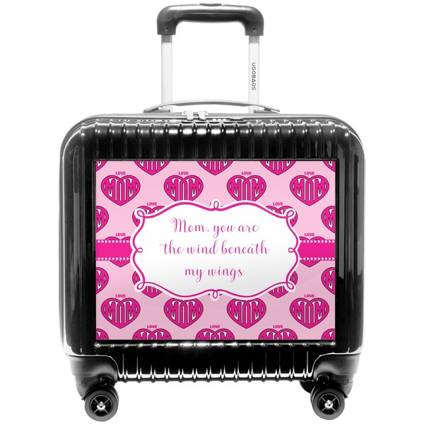 Custom Love You Mom Pilot / Flight Suitcase