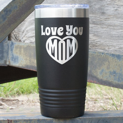 Love You Mom 20 oz Stainless Steel Tumbler