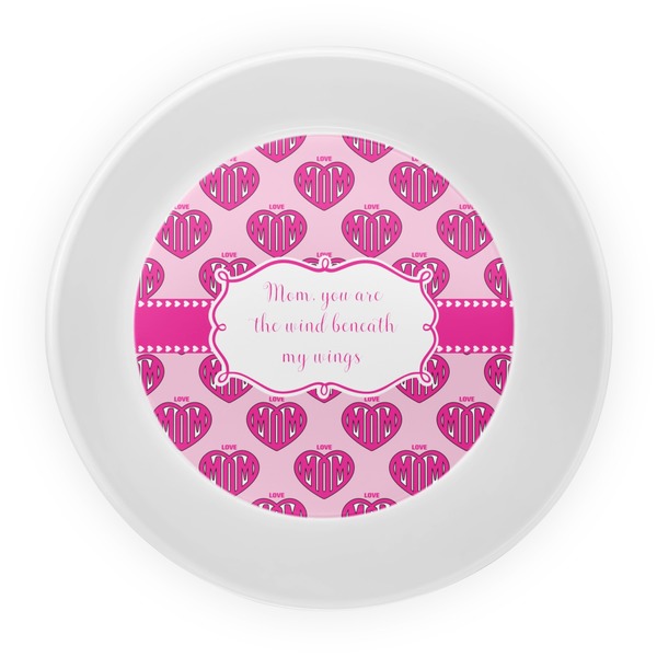 Love You Mom Melamine Bowl - Center