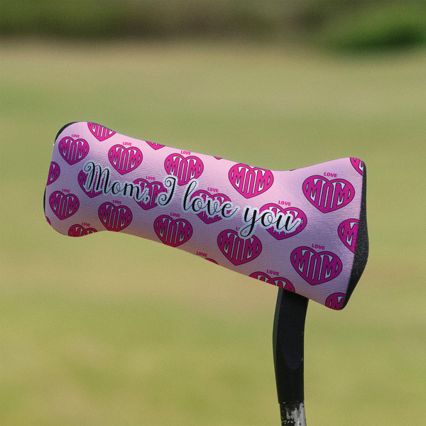 Love You Mom Putter Cover - On Putter