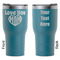 Love You Mom RTIC Tumbler - Dark Teal - Double Sided - Front & Back