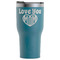 Love You Mom RTIC Tumbler - Dark Teal - Front