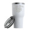 Love You Mom RTIC Tumbler -  White (with Lid)