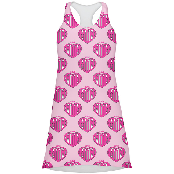 Custom Love You Mom Racerback Dress - X Large