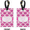 Love You Mom Rectangle Luggage Tag (Front + Back)