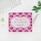 Love You Mom Rectangular Mouse Pad - LIFESTYLE 2