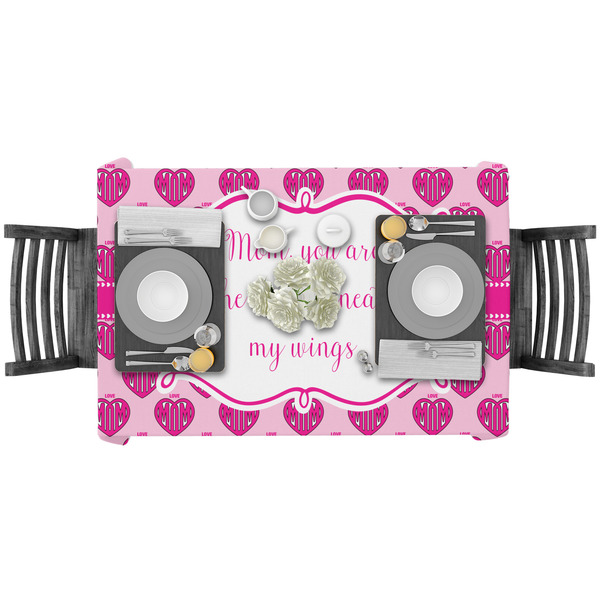 Love You Mom Rectangular Tablecloths - LIFESTYLE