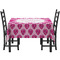 Love You Mom Rectangular Tablecloths - Side View