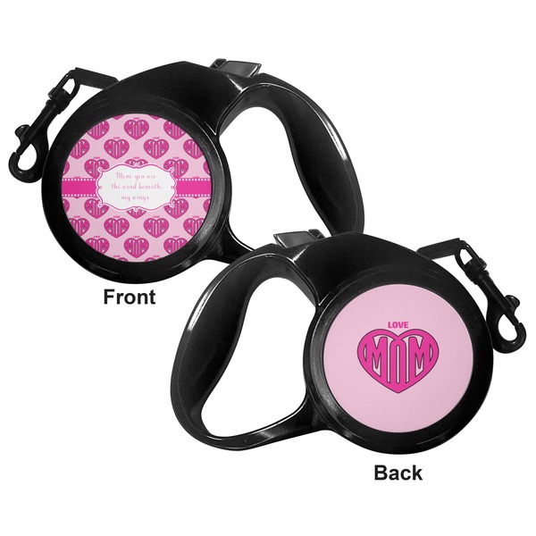 Love You Mom Retractable Dog Leash - Small - Apvl