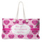Love You Mom Large Tote Bag with Rope Handles