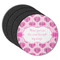 Love You Mom Round Coaster Rubber Back - Main