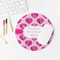 Love You Mom Round Mousepad - LIFESTYLE 2