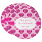 Love You Mom Round Paper Coasters