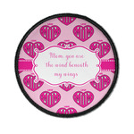 Love You Mom Iron On Round Patch