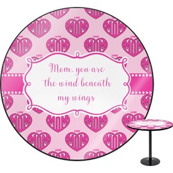 Love You Mom Round Table - 24"