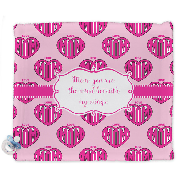 Custom Love You Mom Security Blankets - Double Sided