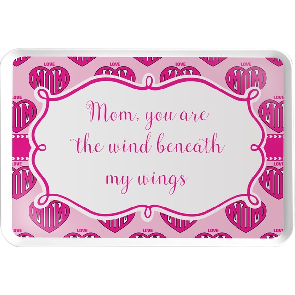 Custom Love You Mom Serving Tray