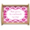 Love You Mom Natural Wooden Tray - Large