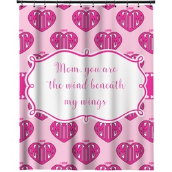 Love You Mom Extra Long Shower Curtain - 70"x84"