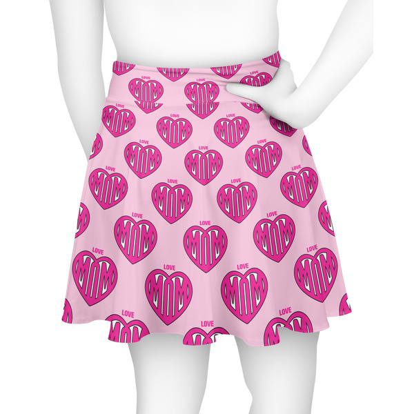 Love You Mom Skater Skirt - Back