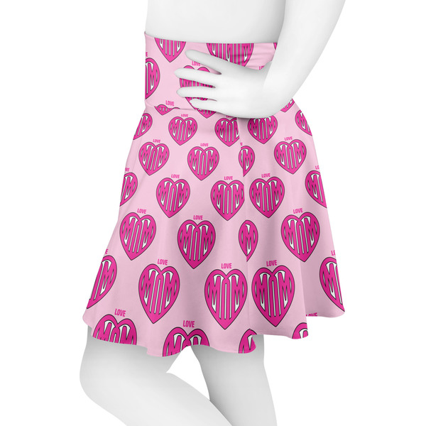 Love You Mom Skater Skirt - Side