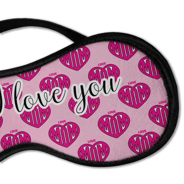 Love You Mom Sleeping Eye Mask - DETAIL Large