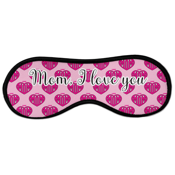 Custom Love You Mom Sleeping Eye Masks - Large