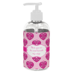 Love You Mom Plastic Soap / Lotion Dispenser (8 oz - Small - White)