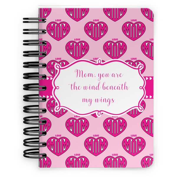 Custom Love You Mom Spiral Notebook - 5x7