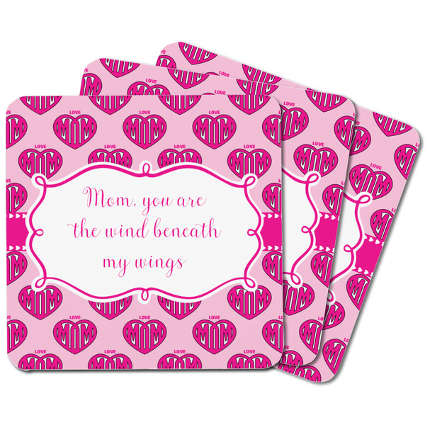 Love You Mom Square Fridge Magnet - MAIN