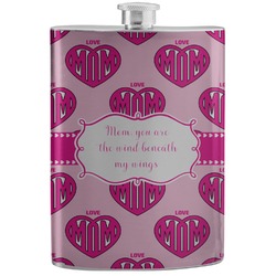 Love You Mom Stainless Steel Flask