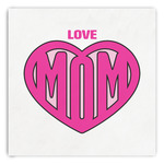 Love You Mom Paper Dinner Napkins