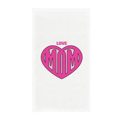 Love You Mom Guest Paper Towels - Full Color - Standard
