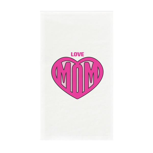 Custom Love You Mom Guest Towels - Full Color - Standard