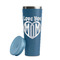Love You Mom Steel Blue RTIC Everyday Tumbler - 28 oz. - Lid Off