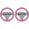Love You Mom Steering Wheel Cover- Front and Back