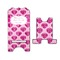 Love You Mom Stylized Phone Stand - Front & Back - Large