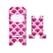 Love You Mom Stylized Phone Stand - Front & Back - Small