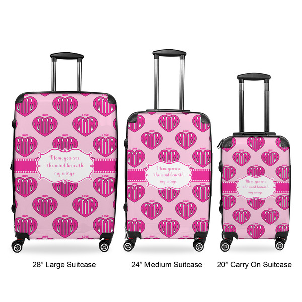 Love You Mom Suitcase Set 1 - APPROVAL