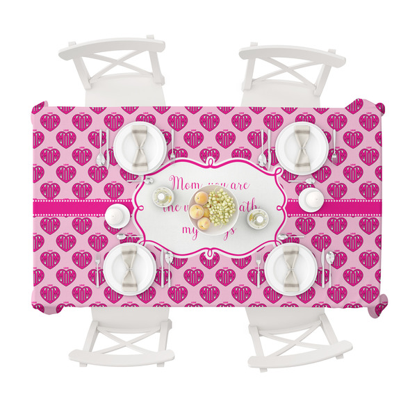 Love You Mom Tablecloths (58"x102") - TOP VIEW