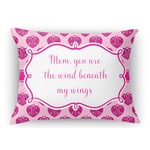 Love You Mom Rectangular Throw Pillow Case